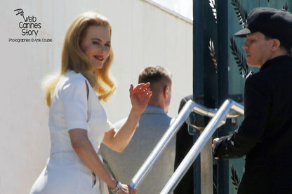 Nicole KIDMAN et Olivier DAHAN - Festival de Cannes 2014 