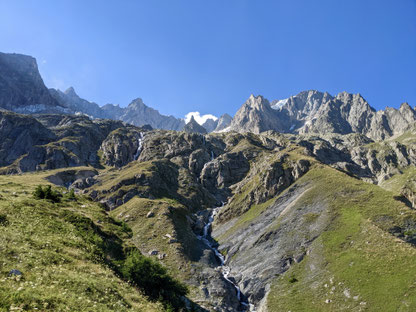 Torinohütte, Refugio Torino, Monte Bianco, Entrèves, Aiguille du Rochefort, Dome du Rochefort, Pointe Young, Pointe Marguerite, Pointe Hélène, Pointe Croz, Pointe Walker, Pointe Whymper, Grandes Jorasses, Überschreitung, Bivacco Ettore Canzio, Rif