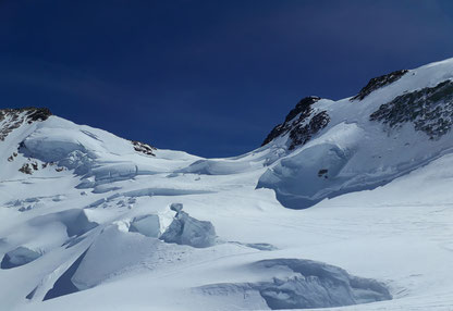 Skihochtour, Monterosa, Silbersattel, Nordend, Dufourspitze