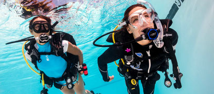 Photo of diver during PADI specialty Adaptive support diver course in Nusa Penida