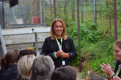 Arzu Paj - 1. Vorsitzende des Vereins Unsere Rottweiler Stadttauben