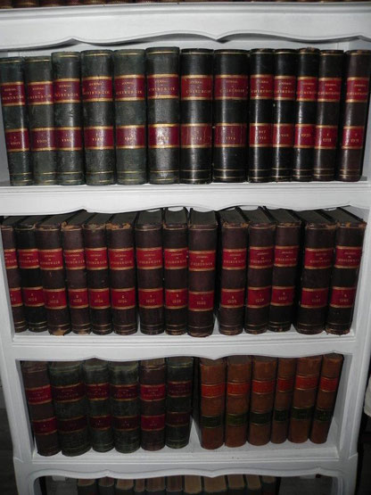 Livres reliés collection médecine " Journal de la Chirurgie" 1908 à 1929