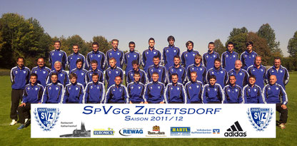 Die 1. Mannschaft in der Saison 2011/12