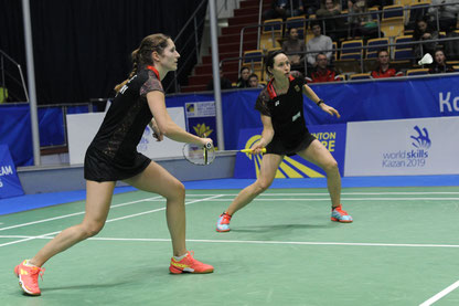 Wieder vereint: Carla Nelte und Johanna Goliszewski. Bild: Claudia Pauli
