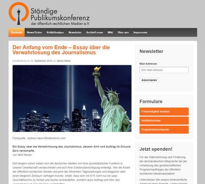 Blog von Ständige Publikumskonferenz der Öffentlich- rechtlichen Medien e.V.