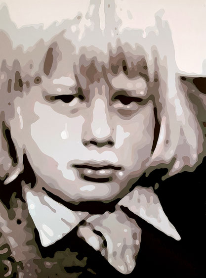 "Little Boy 2 (Boris)", 2021, acrylic on canvas, 160x120 cm