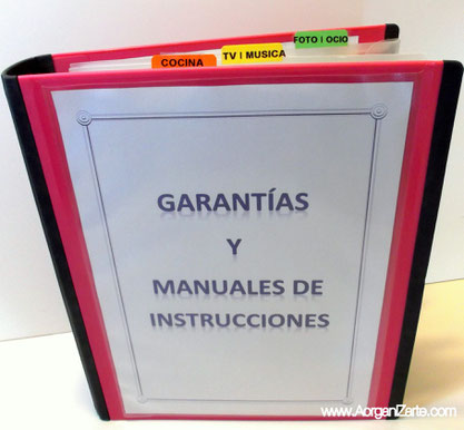 Garantias manuales - www.AorganiZarte.com