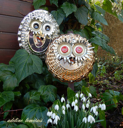 Chouettes recyclage