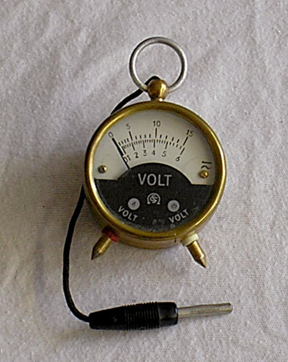 Schöller & Co. Frankfurt a / M. - Taschenvoltmeter von 1950