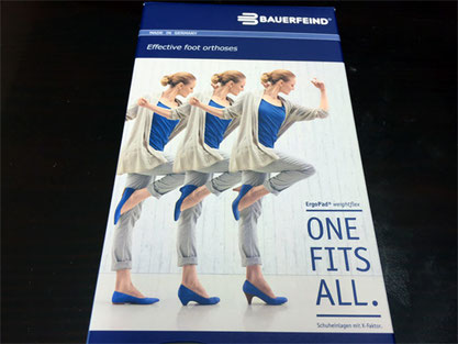 BAUERFEIND 薄型インソール \9612 男性サイズもあります