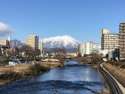 盛岡の川の画像