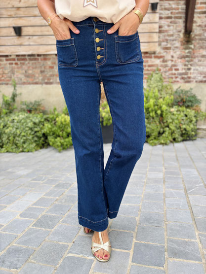VETEMENT FEMME JEAN COUPE FLARE STONE CHARLIOR