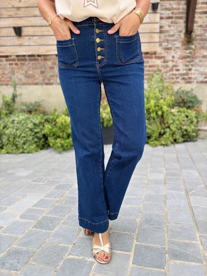 VETEMENT FEMME JEAN COUPE FLARE STONE CHARLIOR