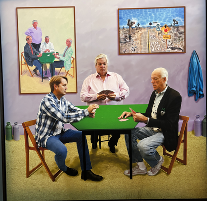 "On en sait moins que l'on pense"- David Hockney