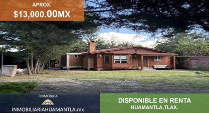 Renta de Casa en Soltepec Huamantla