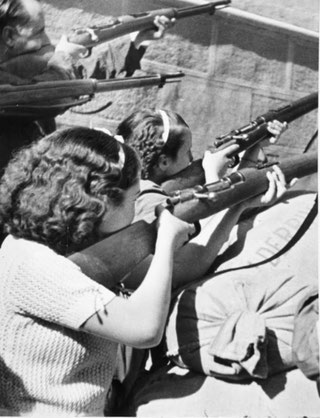 Anarkistiske landarbejdere , Spanien 1936