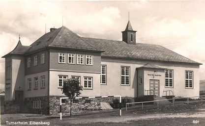 Das Turnerheim auf einer Ansichtskarte