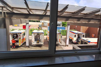 5 Rettungswagen kamen gleichzeitig an