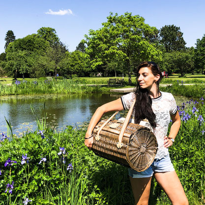 Picknick in der Natur. Les Jardins de la Comtesse Picknick-Korb