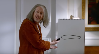 Steve Buscemi as God in Miracle Workers (2019)