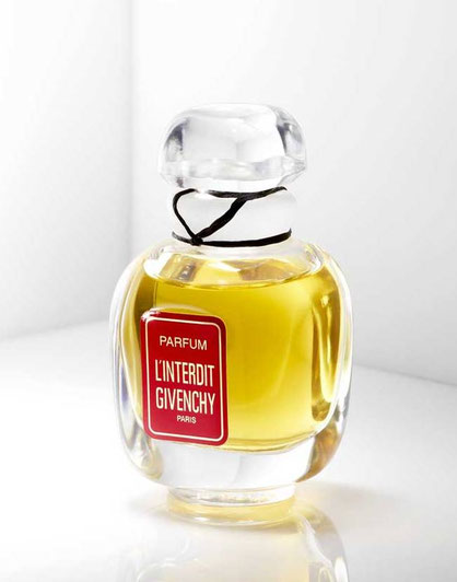 L'INTERDIT : PARFUM, FLACON 1ère TAILLE AVEC BOUCHON EN VERRE