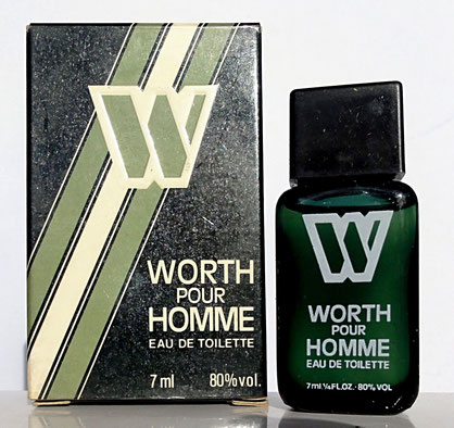 WORTH POUR HOMME : EAU DE TOILETTE 7 ML