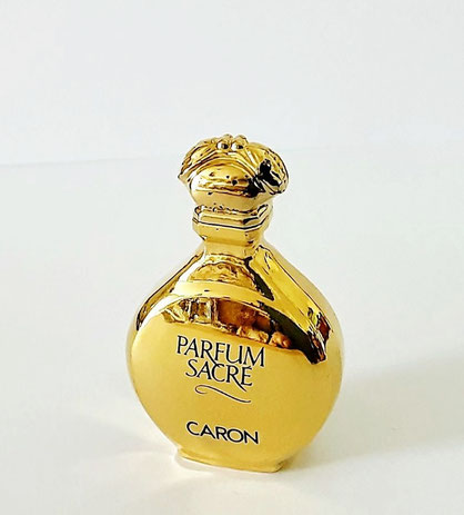 PARFUM SACRE - EAU DE PARFUM 3 ML, FLACON EN VERRE DORE, PRESENTE SEUL