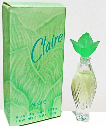 CLAIRE - EAU DE TOILETTE 4,5 ML : MINIATURE IDENTIQUE A LA PRECEDENTE