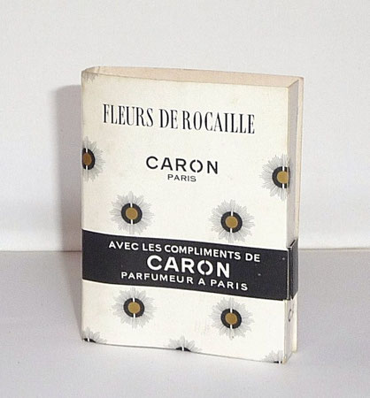 FLEURS DE ROCAILLE - ANCIEN ECHANTILLON-TUBE