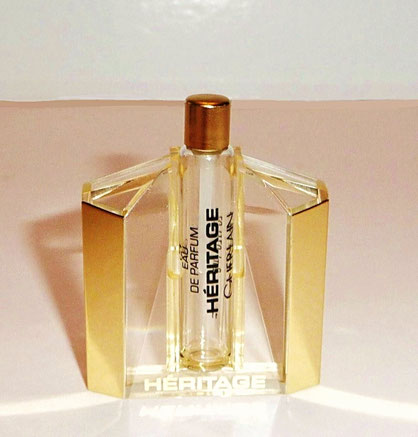HERITAGE - TUBE EAU DE PARFUM ENCHASSE DANS COQUE EN PLASTIQUE