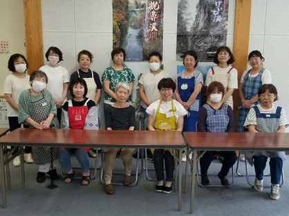 陶芸クラブkirameki　初めての陶芸教室(令和５年７月)の集合写真