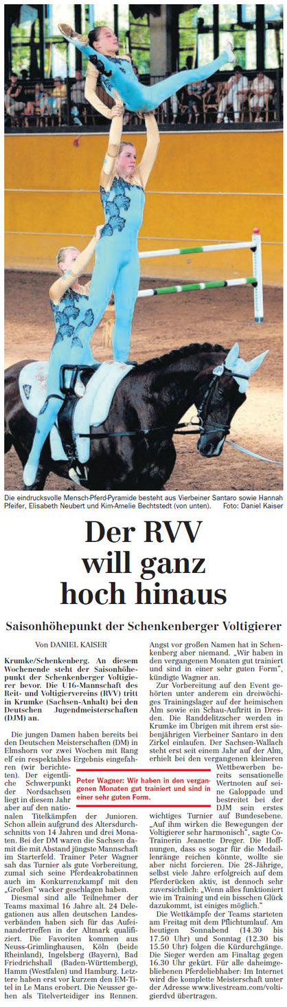 Veröffentlicht mit freundlicher Genehmigung. Quelle: Leipziger Volkszeitung vom 10. September 2011 | Regionalausgabe "Delitzsch-Eilenburg"