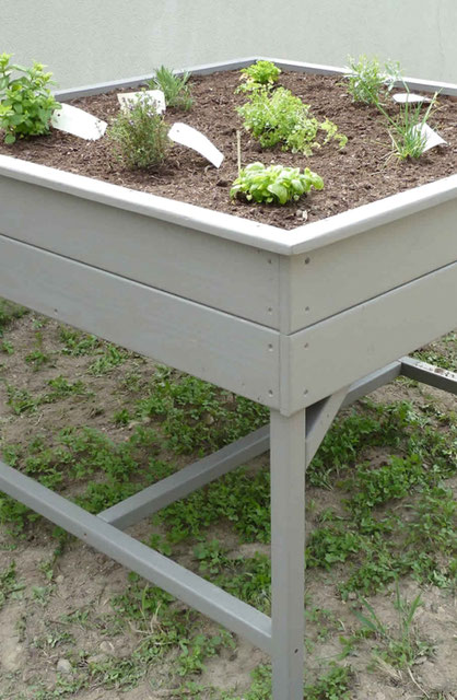 jardinière sur pied bois made in france