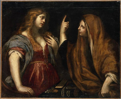 Andrea Vaccaro  peintre caravagesque napolitain 1610-1670 - Musée du Louvre