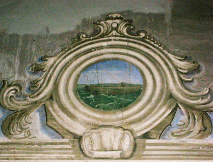 Cartouche de l'autel des Ames du Purgatoire