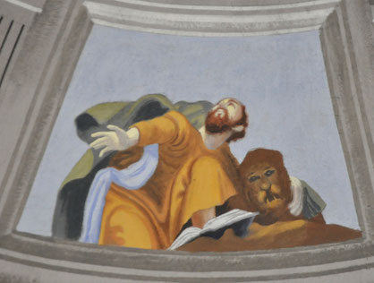 Appietto - Eglise de l'Assomption - Jean Choupik (réfugié russe en 1921 à Ajaccio)