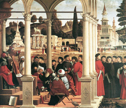 Milan (Brera) - Carpaccio - Harangue de Saint Etienne