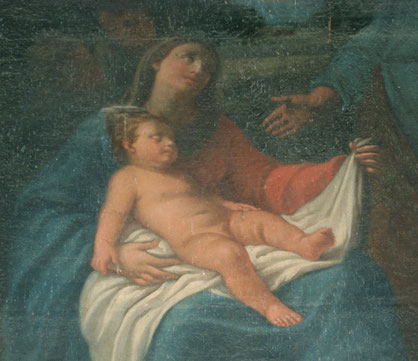 Monticello - Eglise St François Xavier - détail