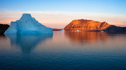 2010-08-14sa - 22:17 local Time: Sunset, Grönland (Greenland), Storoen