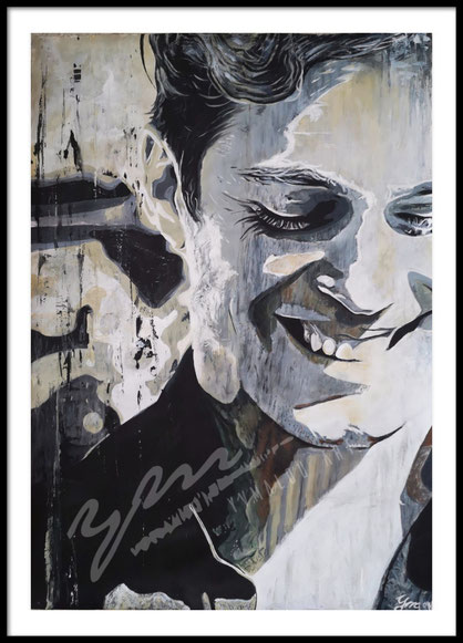 Henry Cavill, Henry Cavill Painting in acrylic color. Henry Cavill actor, yvmalou, Yvonne Wegemund