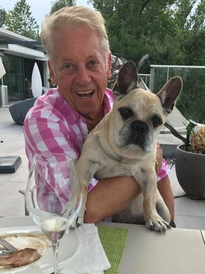 Fritz mit Bruce am 10. Geburtstag!