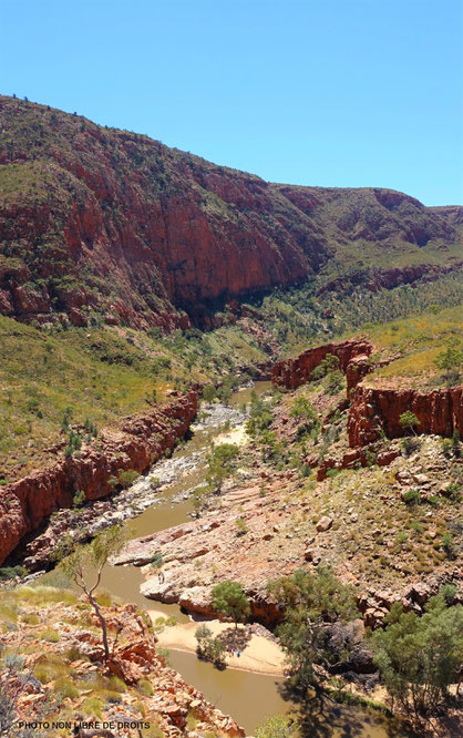 Ormiston Gorge, MacDonell National Park, Australie, photo non libre de droits