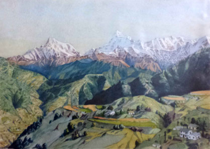 Watercolour by W.Donkin ; " Trisal "