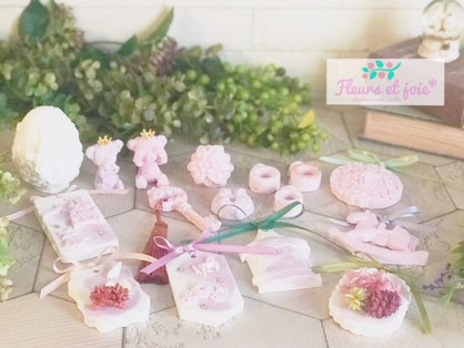 Fleurs et joie*アロマストーンレッスン　　関西・奈良　キャンドル教室　フルールエジョワ