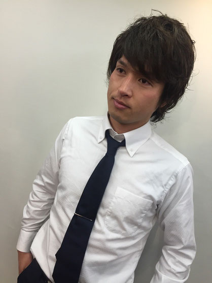 横浜・日吉・菊名・美容室☆女性の笑顔を作る専門家☆美容家 奥条勇紀 ボディーパーマでお手入れ楽ちんなニュアンスヘアーに
