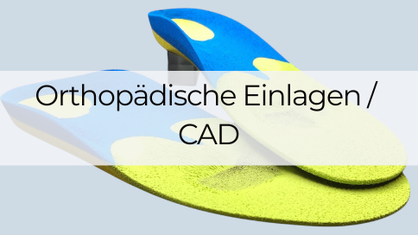 Orthopädische Einlagen / CAD individuell angefertigt