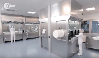 Glatt laboratory containment @ Corden Pharma