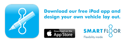 Icon für die Smartfloor-APP - Konfiguration eines Smartfloors am iPad.