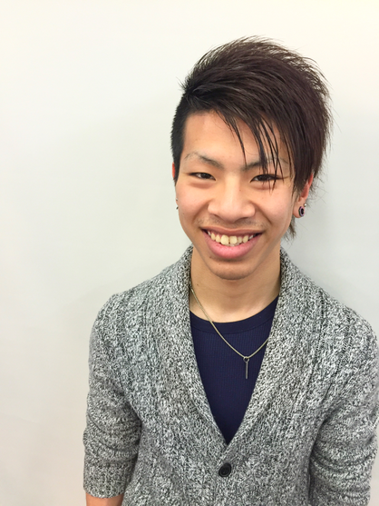 横浜・日吉・菊名・美容室☆女性の笑顔を作る専門家☆美容家 奥条勇紀 新しい仲間わたる君♪