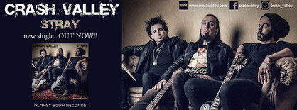 CRASH VALLEY, Stray, new single, video, War babies, News Rockers And Other Animals, Rock News, NWOBHM, Rock Magazine, Rock Webzine, rock news, sleaze rock, glam rock, hair metal